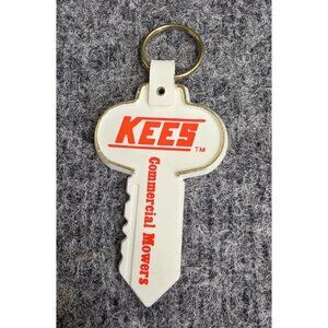 Kees Commercial Mowers Key-Shaped Keychain